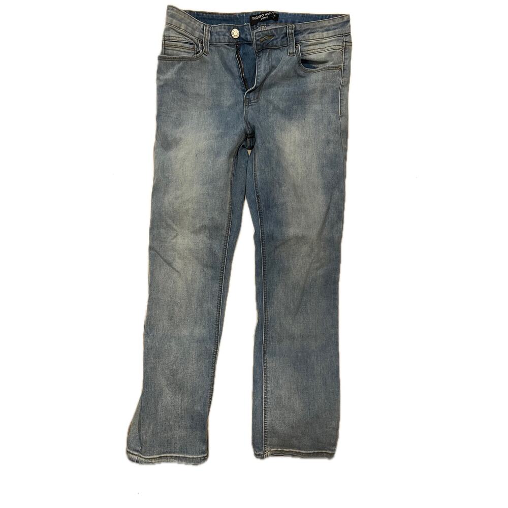 Indigo Wisdom Straight Fit Jeans Mens 34x30